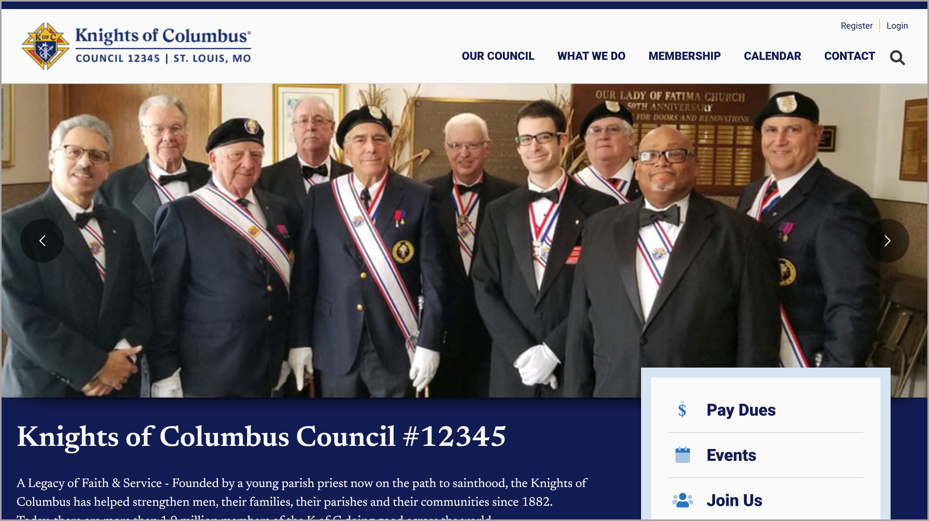 KofC Council Site